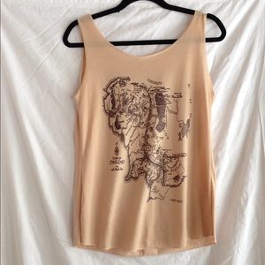 Lord of the Rings handmade tank top